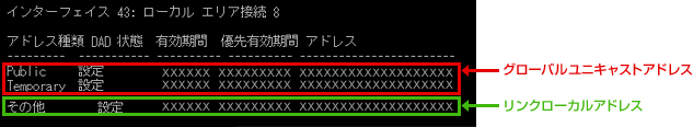 i2j-2. unetsh interface ipv6 show addressvƓ͂āAEnterL[B