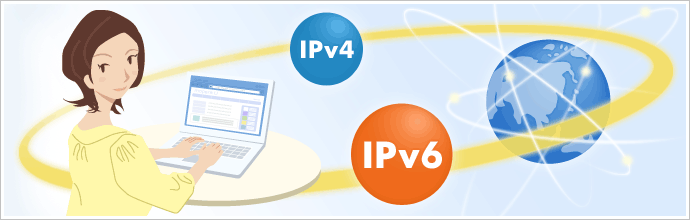 IPv6イメージ図